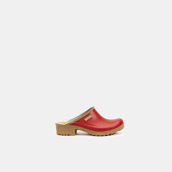 Aigle The Stylish And Feminine Leisure Clogs Women Red ZA-67531